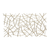 Abstract Lines Metal Hanging Dimensional Sculpture - 880016696141