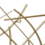 Abstract Lines Metal Hanging Dimensional Sculpture - 880016696141