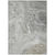 10' X 14' Silver Gray And Taupe Abstract Washable Indoor Outdoor Area Rug
