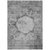 9' X 12' Gray Charcoal And Silver Oriental Washable Indoor Outdoor Area Rug - 608219132460