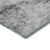 9' X 12' Gray Charcoal And Silver Oriental Washable Indoor Outdoor Area Rug - 608219132460