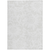 10' X 14' Ivory Floral Washable Non Skid Indoor Outdoor Area Rug