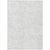 10' X 14' Ivory Floral Washable Non Skid Indoor Outdoor Area Rug
