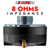 Compression Driver Titanium Voice Coil 200W Peak Audio Horn Speaker Tweeter System Super Loud - 810099496604