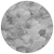 Round Floral Washable Indoor Outdoor Area Rug - 880024815619