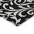 9' X 12' Black And Ivory Floral Washable Indoor Outdoor Area Rug - 608219253769
