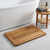 16" Natural Teak Non Slip Bath Mat - 880024821627