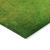 10' X 14' Terra Cotta Gold And Green Ombre Washable Indoor Outdoor Area Rug