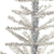 Set Of Two Tinsel Sparse Pine Christmas Trees - 880016606652