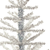 Set Of Two Tinsel Sparse Pine Christmas Trees - 880016606652