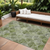 9' X 12' Green And Ivory Abstract Washable Indoor Outdoor Area Rug