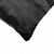 12" X 20" Black Patchwork Cowhide Lumbar Throw Pillow - 608219067724