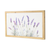 Lavender Floral Wood Framed Art - 880016566680