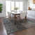 10' X 14' Gray Charcoal And Silver Patchwork Washable Indoor Outdoor Area Rug - 608219385279