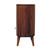 Solid Wood Oval Accent Cabinet With One Drawer - 880016489354