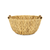 Woven Water Hyacinth Basket - 880016431469