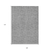 9' X 12' Gray Black And Ivory Geometric Washable Indoor Outdoor Area Rug - 608219045890