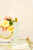 12" Clear And Gold Twisted Crystal Tabletop Taper Candlestick - 880016716757