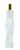 12" Clear And Gold Twisted Crystal Tabletop Taper Candlestick - 880016716757