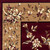 Homeroots Home Decor 10'x13' Red Beige Machine Woven Floral Traditional Indoor Area Rug, Red Beige, Machine Woven