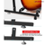 Multi Guitar Rack Stand Floor 5 Slot Adjustable Flying V Guitars Holder - 810099496949