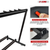 Multi Guitar Rack Stand Floor 5 Slot Adjustable Flying V Guitars Holder - 810099496949
