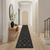 Charcoal Trellis Indoor Outdoor Runner Rug - 880016469998