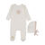 Blooming Rose Footie & Hat Set - 735525898671