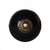 Set of Eight Brown And Black Ceramic And Metal Drawer Pull Knobs - 608219299620