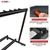 Multi Guitar Rack Stand Floor 7 Slot Adjustable Flying V Guitars Holder - 810099496956
