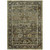 Homeroots Home Decor 9'x12' Green and Brown Floral Area Rug