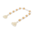 Wood Fabric HPainted Decorative Tassel - 880016410846