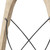 25" Brown Distressed Abstract Solid Wood And Metal Tabletop Lantern Candle Holder - 880024895406