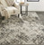 10' X 14' Ivory Gray And Taupe Abstract Stain Resistant Area Rug - 606114113706