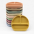Baby Silicone Compartment Plate With Wooden Spoon - 716252334823