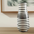 Hand Painted Stripe Ceramic Table Vase - 880016669473