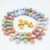 Baby Bear Pattern Complementary Food Training Lovely Silicone Spoon Fork Sets - 716252335455