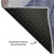 3' X 5' Navy Blue Purple And Gray Abstract Washable Area Rug With UV Protection - 880024832982