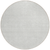 8' Silver And Gray Round Geometric Washable Indoor Outdoor Area Rug - 608219063207