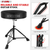 Drum Throne 3" Thick Padded Comfortable Guitar Stool Drummer Chair Adjustable Musician Seat - 810144132761