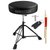 Drum Throne 3" Thick Padded Comfortable Guitar Stool Drummer Chair Adjustable Musician Seat - 810144132761