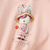 Baby Girl Cartoon Print Pattern Loose Pullover Round Neck Hoodies - 716252327696