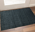 2' X 3' Dark Gray Wool Hand Woven Area Rug - 880016830293