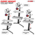 Keyboard Stand 2 Tier Classic Adjustable Electric Piano Sturdy Holder - 810144130927