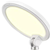 22" White Metal And Plastic Adjustable Portable Desk Lamp LED With Phone Clamp - 880016554472
