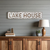Lake House Galvanized Metal Wall Decor - 880016712605