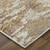 10' X 13' Ivory Gray and Brown Abstract Power Loom Area Rug - 608219264826