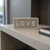 Galvanized Metal Love HPainted Tabletop Sign - 880016779448