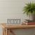 Galvanized Metal Love HPainted Tabletop Sign - 880016779448