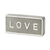 Galvanized Metal Love HPainted Tabletop Sign - 880016779448